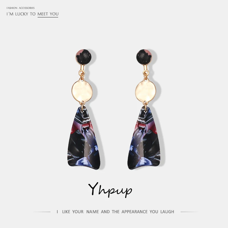 Yhpup 2019 Resin Acrylic Fashion Trendy Bohemia Charms Drop Earrings For Women Party Romantic Oorbellen Jewelry Gift
Yhpup 2019 Resin Acrylic Fashion Trendy Bohemia Charms Drop Earrings For Women Party Romantic Oorbellen Jewelry Gift