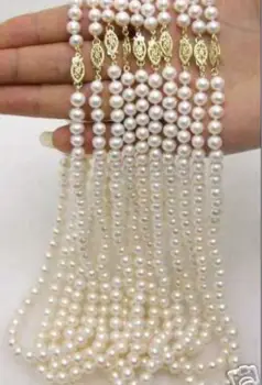 Beautiful DIY wholesale 10 Strands 7-8MM Akoya Cultured Pearl Shell Necklace 17.5" Beads Hand Made Jewelry Making Natural Stone
Beautiful DIY wholesale 10 Strands 7-8MM Akoya Cultured Pearl Shell Necklace 17.5" Beads Hand Made Jewelry Making Natural Stone