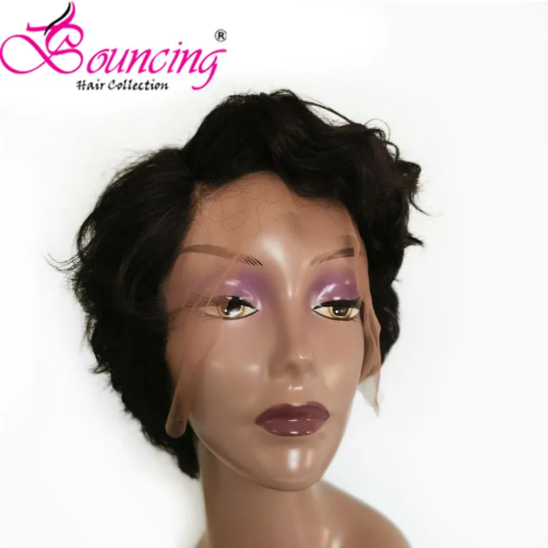 Bouncing Hair Short Pixie Cut Natural Color Size Part Lace Front Wigs 150 Density Brazilian 100% Human Hair Free Shipping
Bouncing Hair Short Pixie Cut Natural Color Size Part Lace Front Wigs 150 Density Brazilian 100% Human Hair Free Shipping