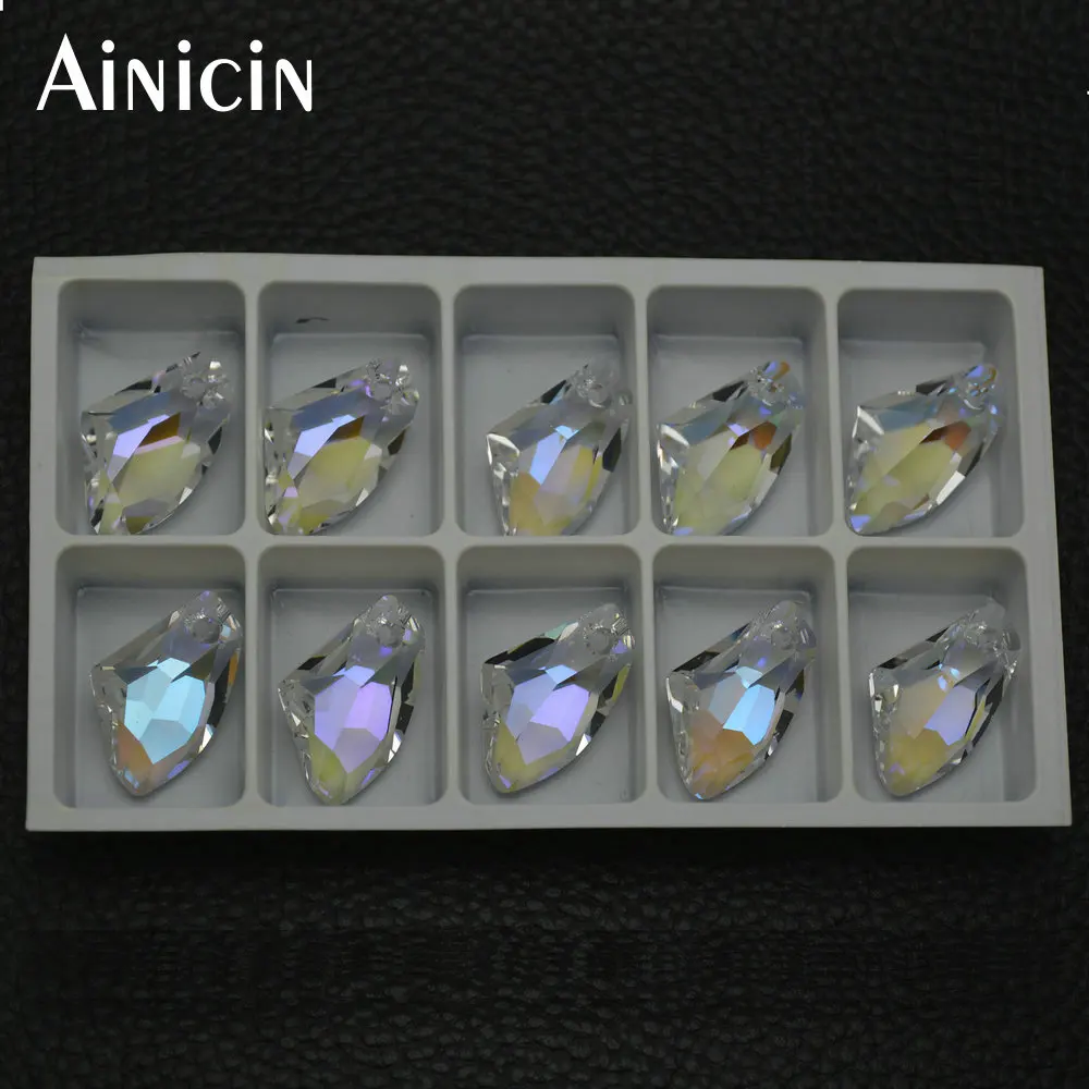 10pcs (1 Box) Luxury Jewelry Making Pendant Transparency Faceted Crystal Jewelry For Women's Gift
10pcs (1 Box) Luxury Jewelry Making Pendant Transparency Faceted Crystal Jewelry For Women's Gift