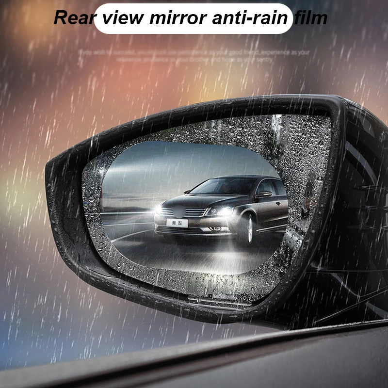 2PCS Anti Fog HD Car Mirror Window Clear Film Anti-glare Car Rearview Mirror Protective Film Waterproof Rainproof Car Sticker
2PCS Anti Fog HD Car Mirror Window Clear Film Anti-glare Car Rearview Mirror Protective Film Waterproof Rainproof Car Sticker