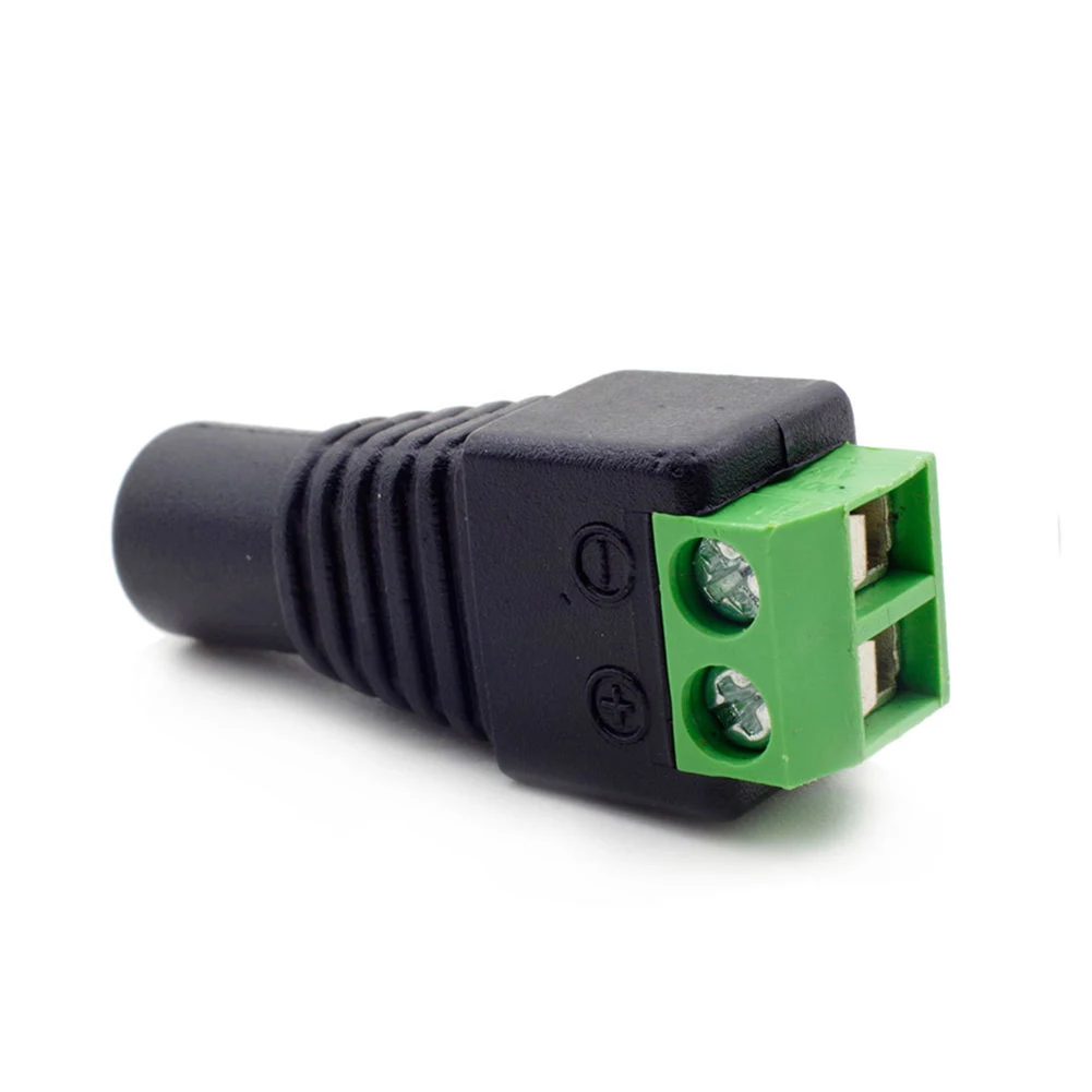 1PC High Quality 2.1 x 5.5mm DC 12V Female Jack Power Adapter Connector Plug for 5050 3528 LED Strip light and CCTV DVR Camera
1PC High Quality 2.1 x 5.5mm DC 12V Female Jack Power Adapter Connector Plug for 5050 3528 LED Strip light and CCTV DVR Camera