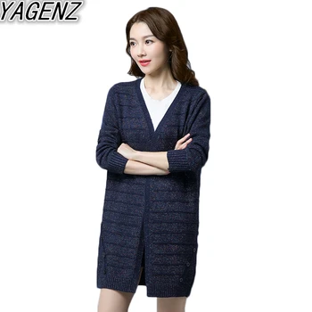 Autumn New Sweater Jacket Female Korean Version Long Paragraph Sweater Cardigan Loose Sweater Wool Large Size Women Tops
Autumn New Sweater Jacket Female Korean Version Long Paragraph Sweater Cardigan Loose Sweater Wool Large Size Women Tops