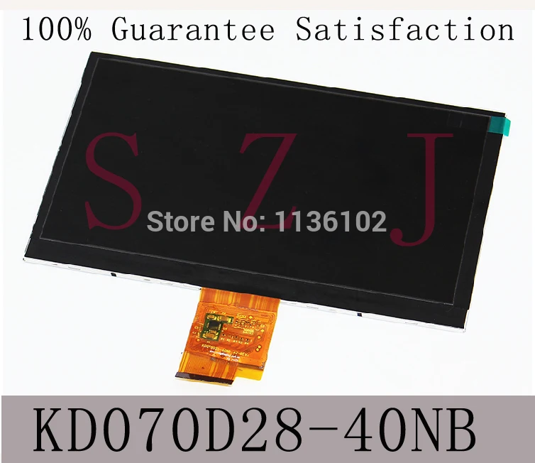 (Ref: KD070D28-40NB) for HP 7J Tablet PC LCD screen 7'' inch high-definition display Free shipping
(Ref: KD070D28-40NB) for HP 7J Tablet PC LCD screen 7'' inch high-definition display Free shipping