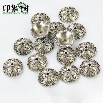 10pcs 12mm Zinc Alloy Silver Flower Star Spacer End Beads Caps Charms For Jewelry Making Bracelet Accessories 847
10pcs 12mm Zinc Alloy Silver Flower Star Spacer End Beads Caps Charms For Jewelry Making Bracelet Accessories 847