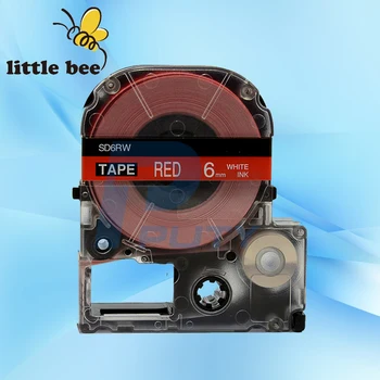 1Pc Top quality EPSON 6mm label tape LC-2RWP white on red compatible labelworks/tepra printer
1Pc Top quality EPSON 6mm label tape LC-2RWP white on red compatible labelworks/tepra printer