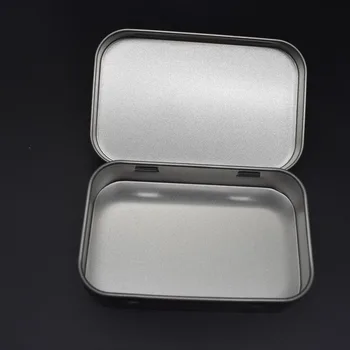 Storage Box Storage Kit Tin Hinged Silver Small Empty Plain Metal Storage Bit Box Case Organizer For Money Coin Candy Keys
Storage Box Storage Kit Tin Hinged Silver Small Empty Plain Metal Storage Bit Box Case Organizer For Money Coin Candy Keys