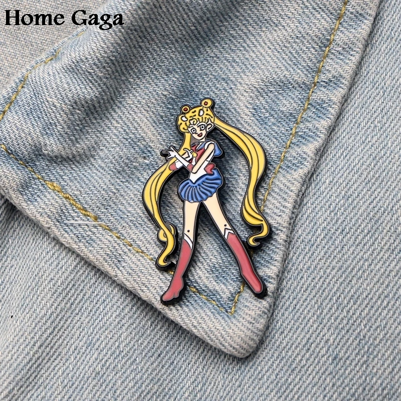 10pcs/lot Homegaga Sailor moon luna cat Metal Zinc Enamel pins para backpack shirt clothes brooches badges for men women D1476
10pcs/lot Homegaga Sailor moon luna cat Metal Zinc Enamel pins para backpack shirt clothes brooches badges for men women D1476