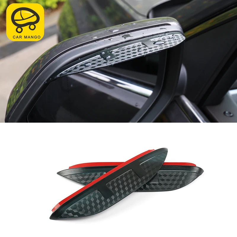 CARMANGO Carbon fiber Rainproof Car Rear view Mirror sticker rain eyebrow weatherstrip car mirror Rain Shield shade cover
CARMANGO Carbon fiber Rainproof Car Rear view Mirror sticker rain eyebrow weatherstrip car mirror Rain Shield shade cover
