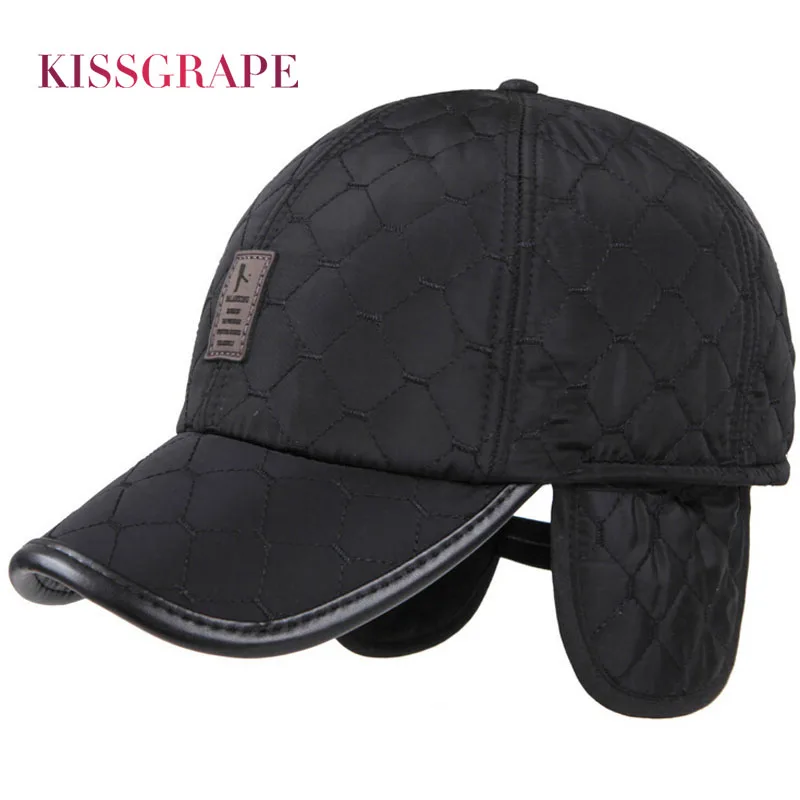 New Winter Warm Baseball Caps for Men Thicken Fleece Cap Baseball Hats with Ear Flaps Male Bone Snapback Outdoor Cap for Father
New Winter Warm Baseball Caps for Men Thicken Fleece Cap Baseball Hats with Ear Flaps Male Bone Snapback Outdoor Cap for Father