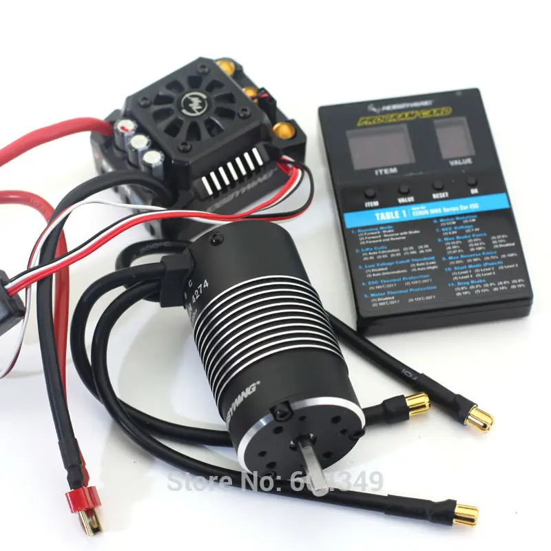 pop EZRUN MAX-8 V3 TRX plug 150A ESC Waterproof +card+ 4274 2200kv Motor for 1/8 GT Buggy Monster SCT Hobbywing freeshipping
pop EZRUN MAX-8 V3 TRX plug 150A ESC Waterproof +card+ 4274 2200kv Motor for 1/8 GT Buggy Monster SCT Hobbywing freeshipping