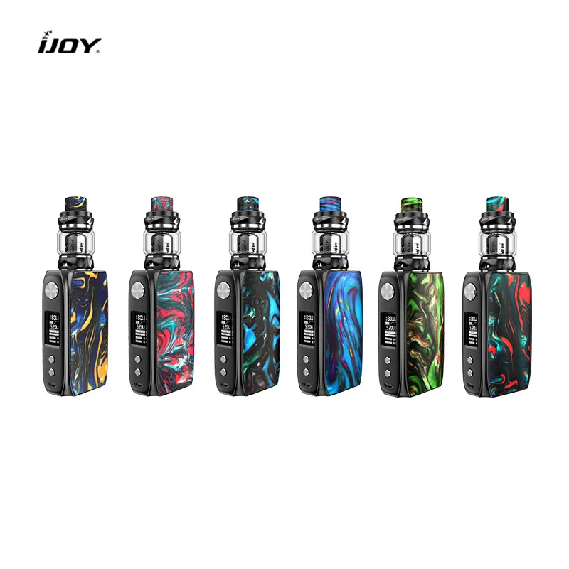Original ijoy SHOGUN UNIV kit 180w double-sided resin panels kit with KATANA SUBOHM Tank Vape mod 18650 Vape kit VS DRAG 2
Original ijoy SHOGUN UNIV kit 180w double-sided resin panels kit with KATANA SUBOHM Tank Vape mod 18650 Vape kit VS DRAG 2
