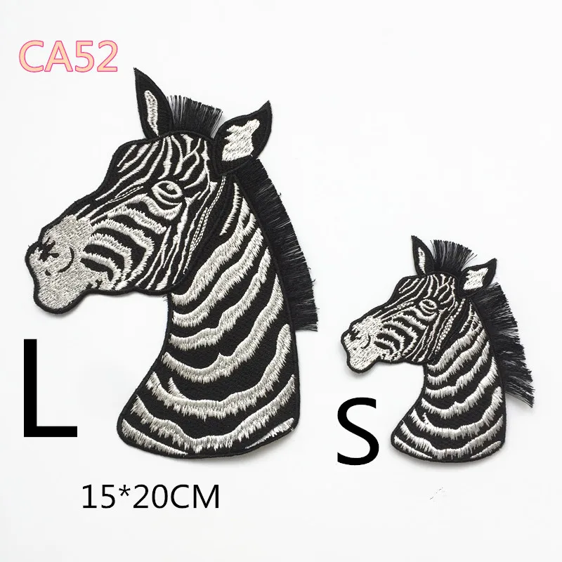 2 size embroidered zebra horse patches for Clothing Sewing on garment applique DIY Accessory Sewing Supplies CA52
2 size embroidered zebra horse patches for Clothing Sewing on garment applique DIY Accessory Sewing Supplies CA52