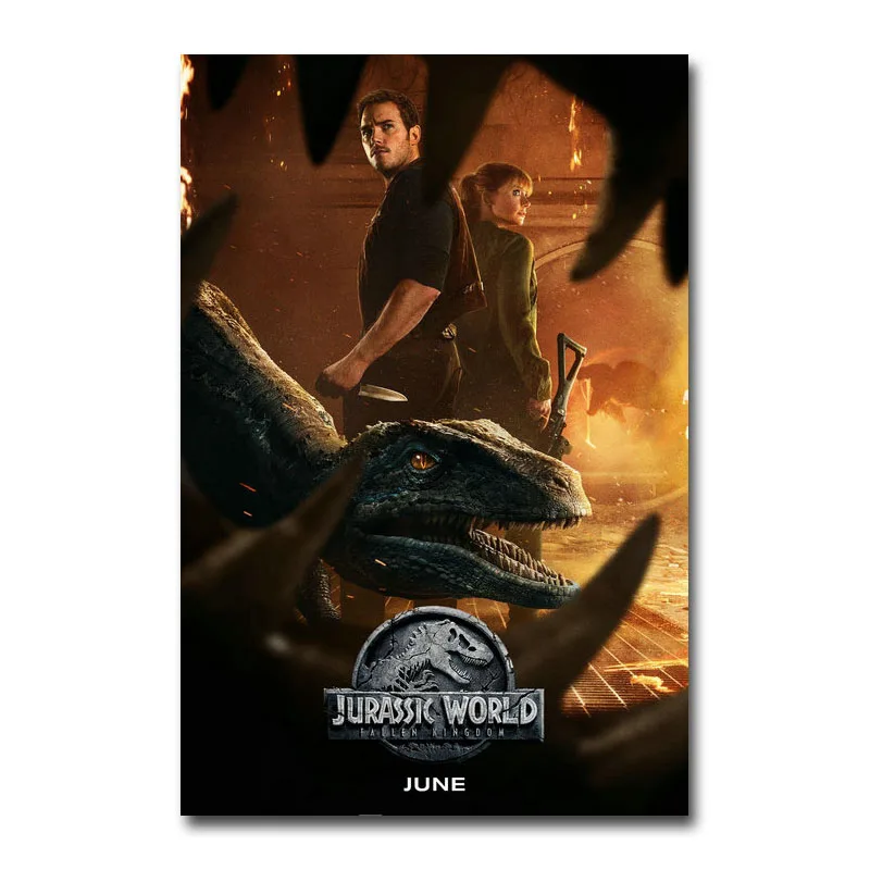 Art Silk Or Canvas Print Jurassic World Fallen Kingdom Hot Movie Poster For Room Decor Decoration-003
Art Silk Or Canvas Print Jurassic World Fallen Kingdom Hot Movie Poster For Room Decor Decoration-003