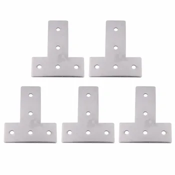 European Standard Carbon Steel T-Type Connection Plate for 4545 Aluminum Extrusion Profile Set of 5
European Standard Carbon Steel T-Type Connection Plate for 4545 Aluminum Extrusion Profile Set of 5