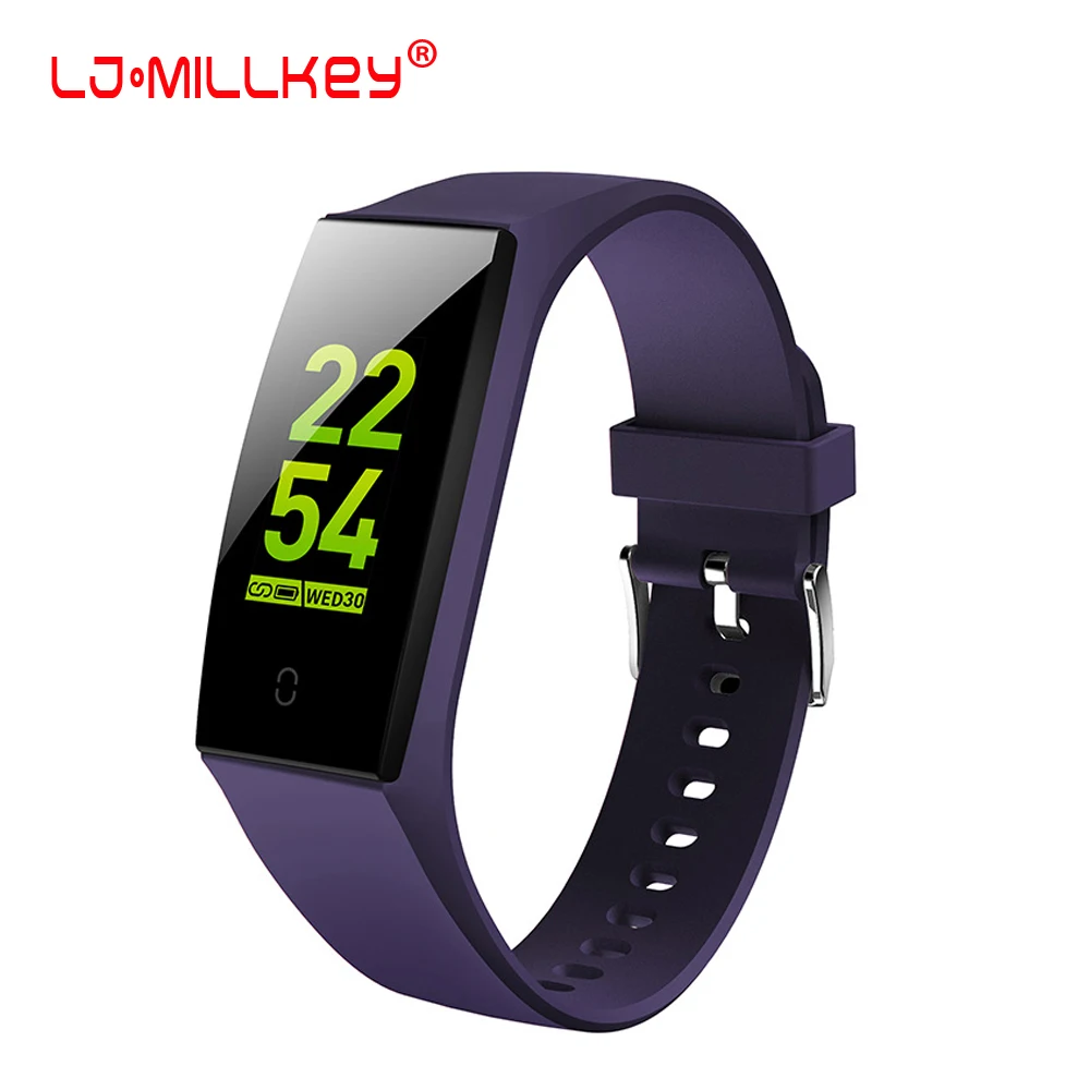 Bluetooth Smart Bracelet Color Screen Smartband Heart Rate Monitor Blood Pressure Measurement Fitness Tracker Smart Watch Men
Bluetooth Smart Bracelet Color Screen Smartband Heart Rate Monitor Blood Pressure Measurement Fitness Tracker Smart Watch Men