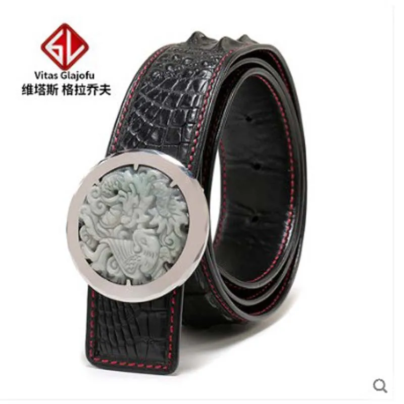 weitasi Alligator leather belt business tungsten steel gold bagua diagram men's belt leather casual smooth buckle
weitasi Alligator leather belt business tungsten steel gold bagua diagram men's belt leather casual smooth buckle