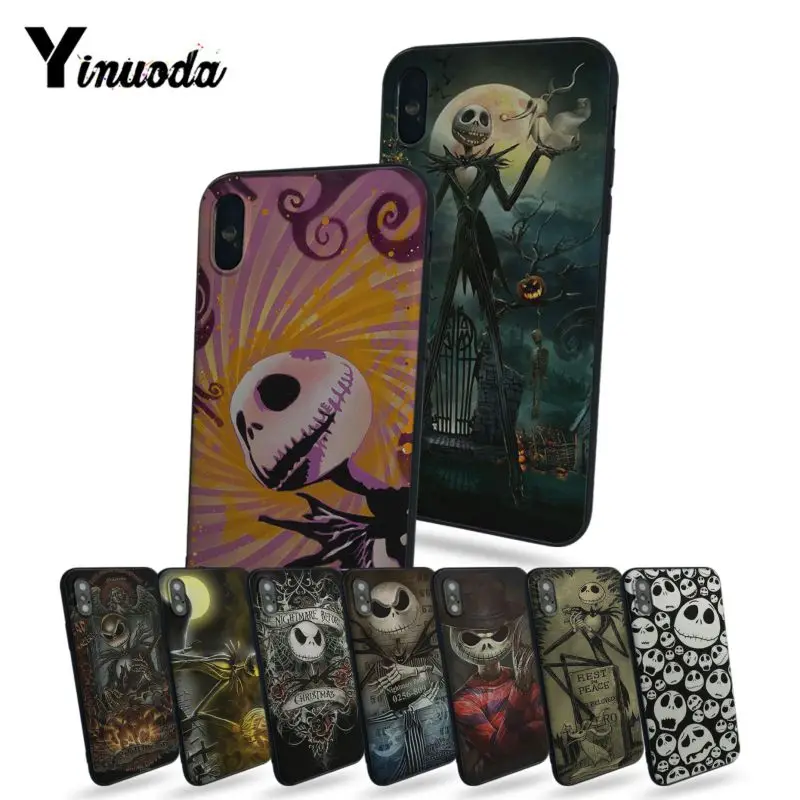Yinuoda The Nightmare Before Christmas Jack Skellington Ultra Thin Cartoon Pattern Phone Case For iphone x 6 6s 6plus 7 8 plus 5
Yinuoda The Nightmare Before Christmas Jack Skellington Ultra Thin Cartoon Pattern Phone Case For iphone x 6 6s 6plus 7 8 plus 5