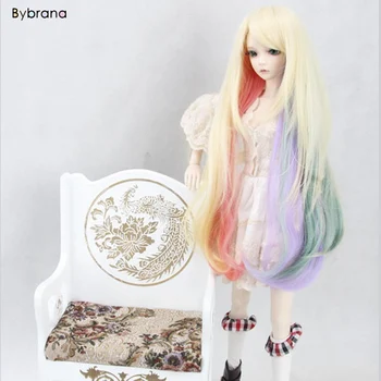 Bybrana BJD Wig for 1/3 1/4 1/6 High Temperature Fiber Girl Gradient curly hair for Dolls
Bybrana BJD Wig for 1/3 1/4 1/6 High Temperature Fiber Girl Gradient curly hair for Dolls