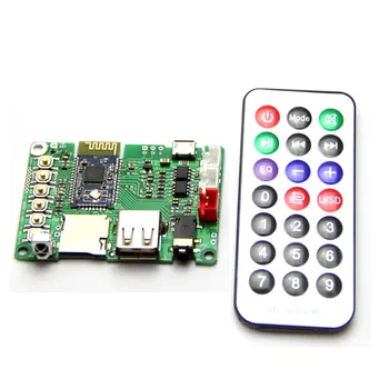 Dual 3W Bluetooth Amplifier Board V4.1 Stereo BK3254 Bluetooth Module FM Radio/TF Card/U Disk/ Infrared Remote Control
Dual 3W Bluetooth Amplifier Board V4.1 Stereo BK3254 Bluetooth Module FM Radio/TF Card/U Disk/ Infrared Remote Control