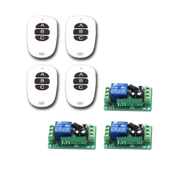 DC9V 12V 24V Wireless Remote Control Switch Systerm Wireless Remote Controller Receiver &Transmitter 315Mhz/433Mhz Free Shipping
DC9V 12V 24V Wireless Remote Control Switch Systerm Wireless Remote Controller Receiver &Transmitter 315Mhz/433Mhz Free Shipping