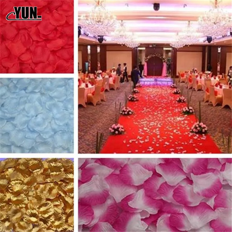 1000pcs Lifelike Artificial Silk Red Rose Petals Decorations for Wedding Party Valentine's Day 7D
1000pcs Lifelike Artificial Silk Red Rose Petals Decorations for Wedding Party Valentine's Day 7D