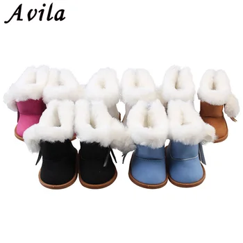 1 Pair Plush Winter Snow Boots For 43cm New Baby Dolls As For 18 Inch Baby Dolls Mini Shoes For baby Gift
1 Pair Plush Winter Snow Boots For 43cm New Baby Dolls As For 18 Inch Baby Dolls Mini Shoes For baby Gift