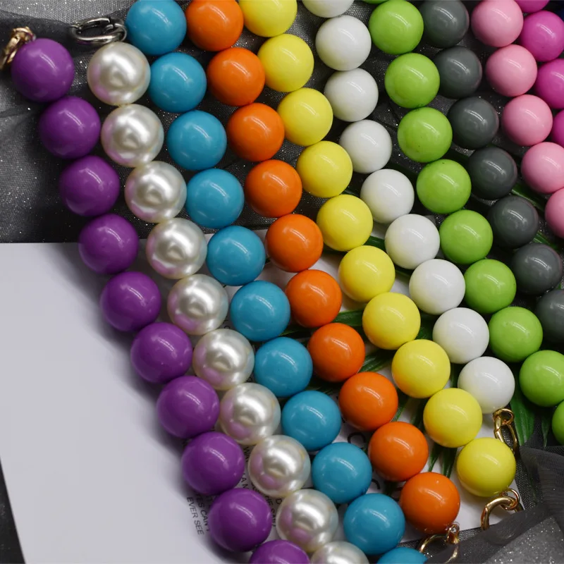 Accessories Large Acrylic Pearl 25Mm Women Decorative Chain Tide Wild Chain Resin Chain Shoulder Strap Accessories GBA74
Accessories Large Acrylic Pearl 25Mm Women Decorative Chain Tide Wild Chain Resin Chain Shoulder Strap Accessories GBA74