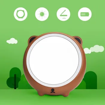 New cute bear makeup mirror led folding makeup mirror lovely three - range dimming
New cute bear makeup mirror led folding makeup mirror lovely three - range dimming