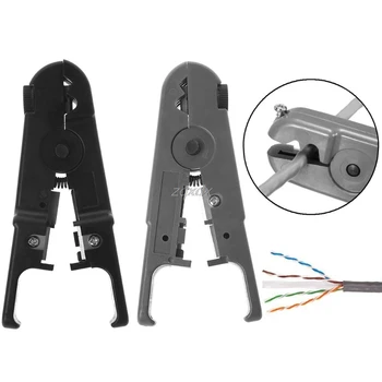 RJ45 RJ11 Cat6 Cat5 Punch Down Network LAN UTP Cable Wire Stripper Cutter Plier Black/Gray Whosale&Dropship
RJ45 RJ11 Cat6 Cat5 Punch Down Network LAN UTP Cable Wire Stripper Cutter Plier Black/Gray Whosale&Dropship