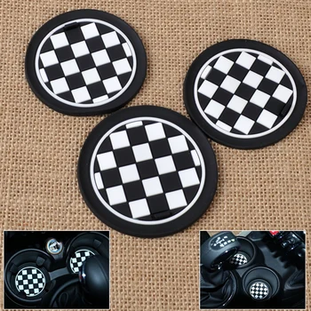 DWCX 3pcs Durable Rubber Chess Patten Anti-Slip Cup Mat for Mini JCW R57 R58 R59 R55 R56 Shockproof Silicone Mats Non-Slip Pads 
DWCX 3pcs Durable Rubber Chess Patten Anti-Slip Cup Mat for Mini JCW R57 R58 R59 R55 R56 Shockproof Silicone Mats Non-Slip Pads