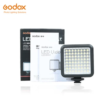 Godox LED64 LED Video Light Universal Lamp for Photographic Shooting Continuous Lighting
Godox LED64 LED Video Light Universal Lamp for Photographic Shooting Continuous Lighting