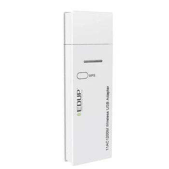 EDUP USB Ethernet Adapter USB3.0 802.11ac 1200Mbps 2.4/5Ghz Dual Band WiFi Dongle Mini USB Wireless WiFi Adapter for PC
EDUP USB Ethernet Adapter USB3.0 802.11ac 1200Mbps 2.4/5Ghz Dual Band WiFi Dongle Mini USB Wireless WiFi Adapter for PC