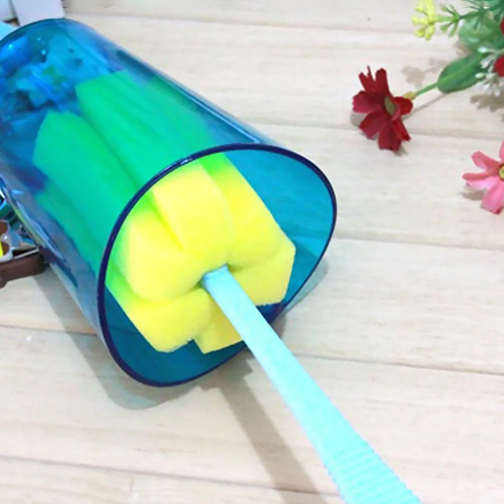 1PC Durable Cup Bottle Soft Sponge Cleaning Tool Brush Scrubber With Long Handle Color Random
1PC Durable Cup Bottle Soft Sponge Cleaning Tool Brush Scrubber With Long Handle Color Random