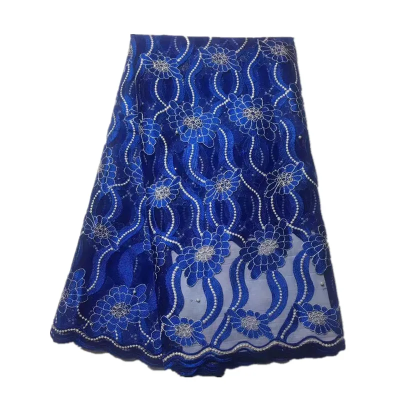Blue Color Newest 2017 tulle french lace fabric with embroidered design for lady dress
Blue Color Newest 2017 tulle french lace fabric with embroidered design for lady dress
