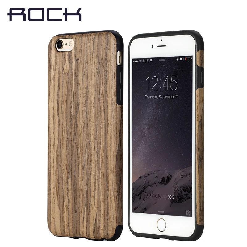 ROCK Protective Phone Case for iPhone 6plus 6splus 6 6s Case Element Series Wood Grain Cover Case for iPhone 6plus 6s AG
ROCK Protective Phone Case for iPhone 6plus 6splus 6 6s Case Element Series Wood Grain Cover Case for iPhone 6plus 6s AG