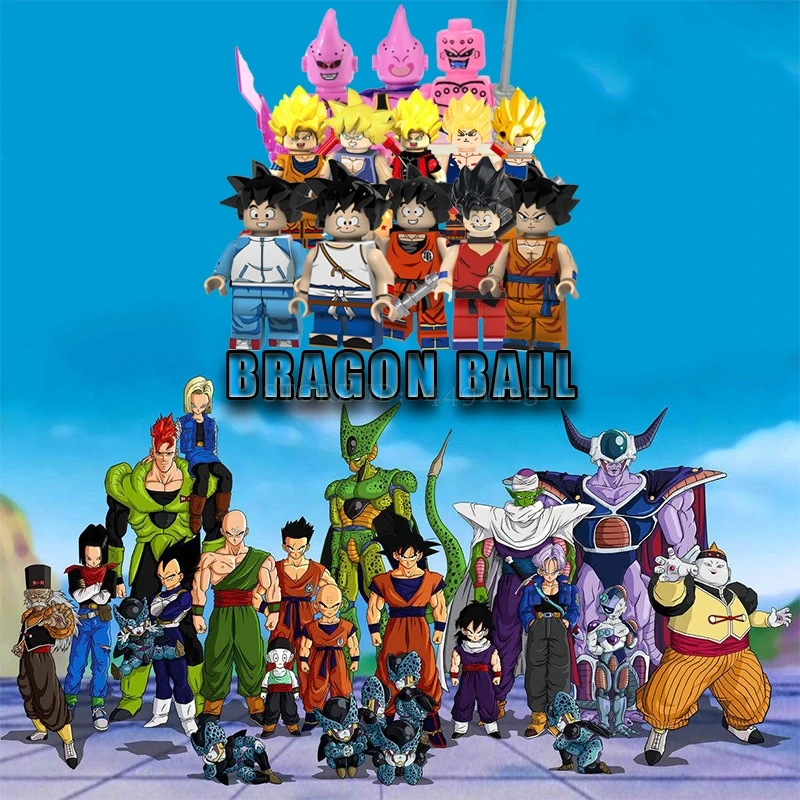 Endgame LEGOing Dragon Ball Son Goku Chichi Vegeta Majin Buu Gohan Gotenks Trunks Figures Blocks Toy Legoed Super Saiyans Heroes
Endgame LEGOing Dragon Ball Son Goku Chichi Vegeta Majin Buu Gohan Gotenks Trunks Figures Blocks Toy Legoed Super Saiyans Heroes