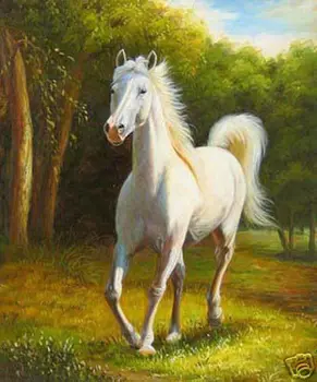 HIGH QUALITY HAND PAINTED ANIMAL OIL PAINTING ON CANVAS : "HORSE" 24"X36"
HIGH QUALITY HAND PAINTED ANIMAL OIL PAINTING ON CANVAS : "HORSE" 24"X36"
