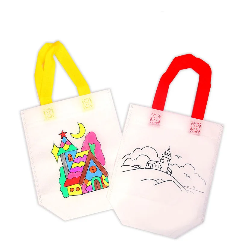 5PC Creative Non-Woven Fabric Gift Bag Children Birthday Party Gift Bags With Handles Crafts Arts Handmad Child DIY Graffiti Bag
5PC Creative Non-Woven Fabric Gift Bag Children Birthday Party Gift Bags With Handles Crafts Arts Handmad Child DIY Graffiti Bag