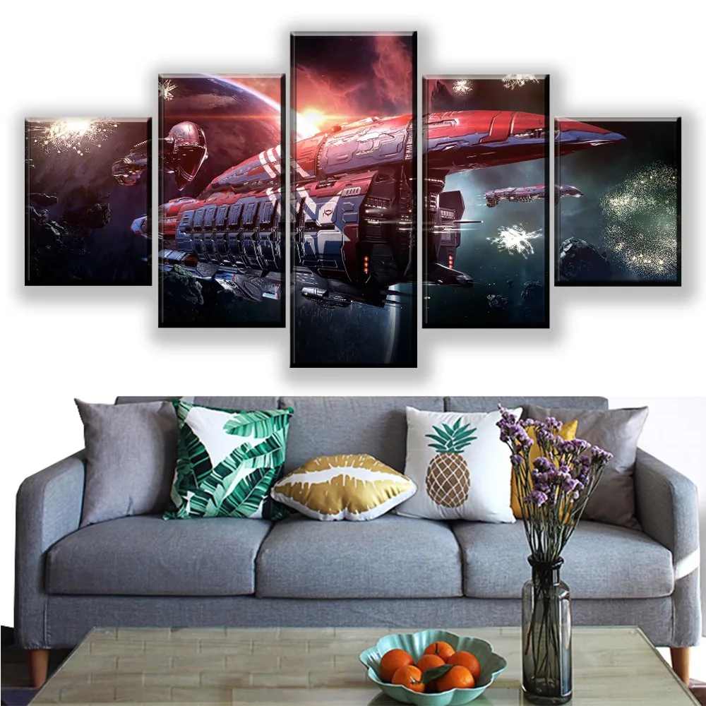 Modular Canvas Wall Art HD Prints 5 Pieces Game EVE Online Planet Spaceship Pictures Painting Home Decor Posters For Living Room
Modular Canvas Wall Art HD Prints 5 Pieces Game EVE Online Planet Spaceship Pictures Painting Home Decor Posters For Living Room