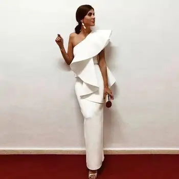 2019 Dress Sexy Celebrity Backless Big Ruffles Pink Women One-Shoulder Night Club Sleeveless Body con Party Dresses Wholesale
2019 Dress Sexy Celebrity Backless Big Ruffles Pink Women One-Shoulder Night Club Sleeveless Body con Party Dresses Wholesale