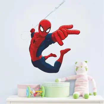 Newest Design Handsome Spiderman Decorative Wall Stickers For Kids Boys Room Decal Home Decor Toy Funny Party Wall Art PVC Mural
Newest Design Handsome Spiderman Decorative Wall Stickers For Kids Boys Room Decal Home Decor Toy Funny Party Wall Art PVC Mural