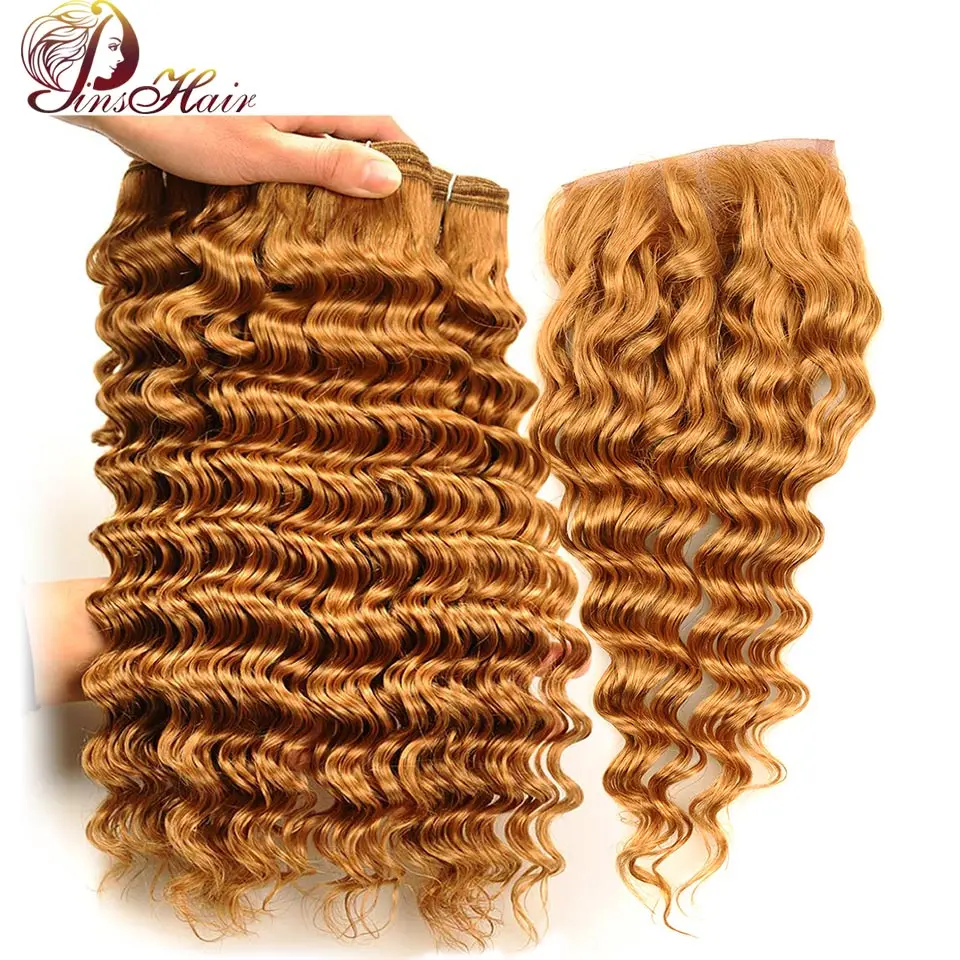 Peruvian Hair Deep Wave 3 Bundles With Closure Honey Blonde 27 Color Human Hair Bundles With Closure No Tangle Pinshair Nonremy
Peruvian Hair Deep Wave 3 Bundles With Closure Honey Blonde 27 Color Human Hair Bundles With Closure No Tangle Pinshair Nonremy