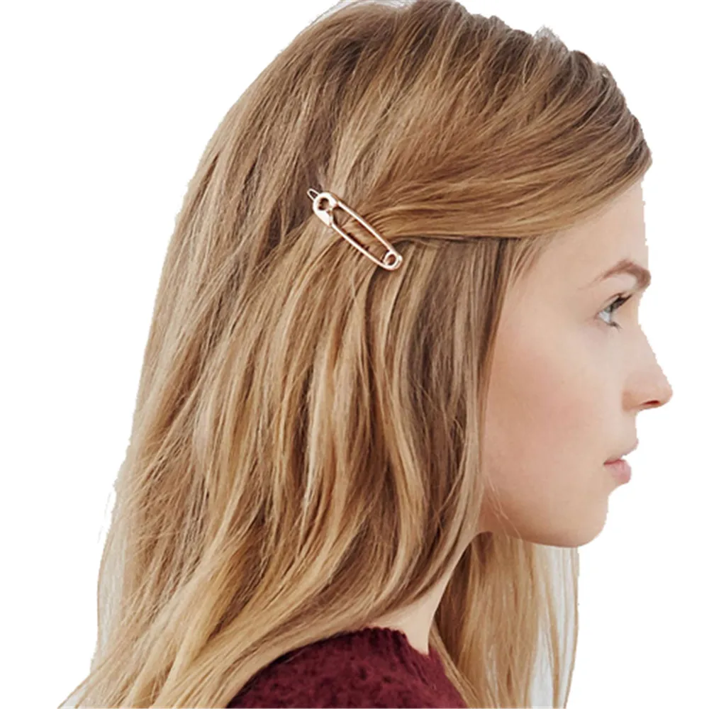 Creative Chic Pin Shape Women Lady Girls Hair Clip Simple Metal Hair Pin Barrette For Women Girls Hairpin Clip Hair Accessories
Creative Chic Pin Shape Women Lady Girls Hair Clip Simple Metal Hair Pin Barrette For Women Girls Hairpin Clip Hair Accessories