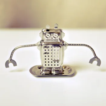 Hot Cute Creative Stainless Steel Hanging Robot Infuser Loose Tea Leaf Strainer Filter Diffuser Tea Essential
Hot Cute Creative Stainless Steel Hanging Robot Infuser Loose Tea Leaf Strainer Filter Diffuser Tea Essential