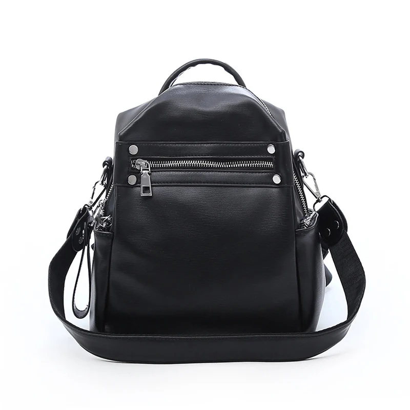 2019 Mini Backpack Women Casual Waterproof PU Leather Schoolbags Retro zipper High Quality Multi-function Small Backpack Female
2019 Mini Backpack Women Casual Waterproof PU Leather Schoolbags Retro zipper High Quality Multi-function Small Backpack Female