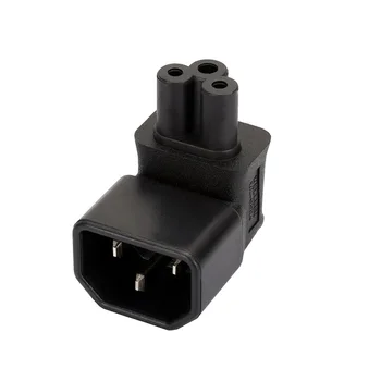10PACK C14-C5 Up Bend AC Power Adapter IEC320 C14 TO C5 Under Bend Connector Converter Male To Female Socket Conversion Plug
10PACK C14-C5 Up Bend AC Power Adapter IEC320 C14 TO C5 Under Bend Connector Converter Male To Female Socket Conversion Plug