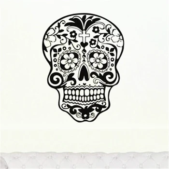 Large Floral Skull Art MURAL Halloween Decora O Festa Windows Glass Decor Home Cabinet Tile Carved Stickers Wholesale 40JE29
Large Floral Skull Art MURAL Halloween Decora O Festa Windows Glass Decor Home Cabinet Tile Carved Stickers Wholesale 40JE29
