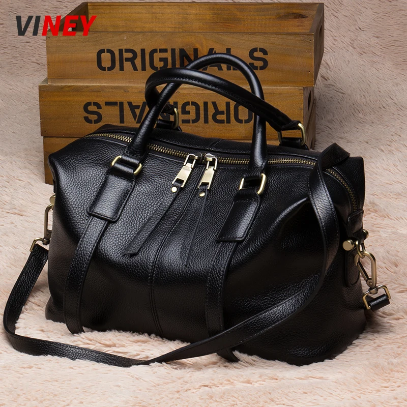 Female 2019 new Viney bag leather handbag fashion simple single han edition joker his shoulder bag handbag
Female 2019 new Viney bag leather handbag fashion simple single han edition joker his shoulder bag handbag