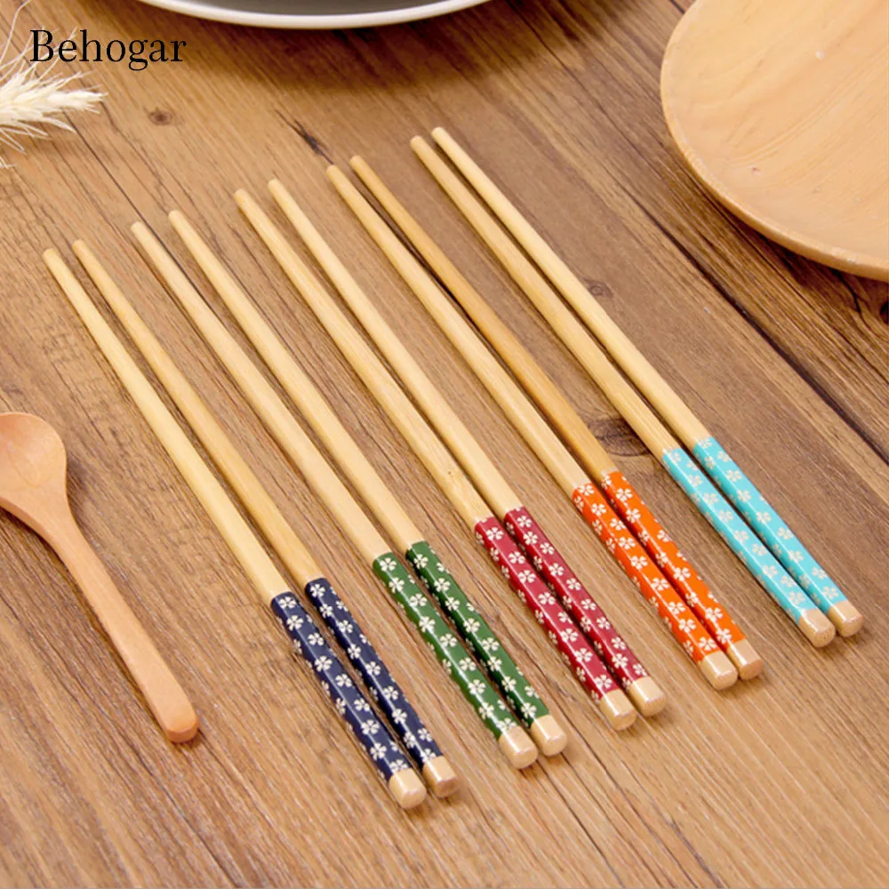 Behogar 10 Pairs Natural Bamboo Japanese Chopsticks Smooth Surface Non-Slip Sushi Sticks Chop Sticks Kitchen Tableware Tools
Behogar 10 Pairs Natural Bamboo Japanese Chopsticks Smooth Surface Non-Slip Sushi Sticks Chop Sticks Kitchen Tableware Tools